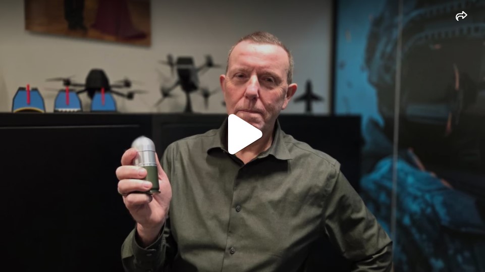 Wapenfabrikant Gerard maakt speciale granaten die drones uit lucht halen – 11 maart 2025