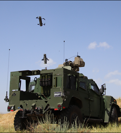 Canister launched munition system – Mjolnir