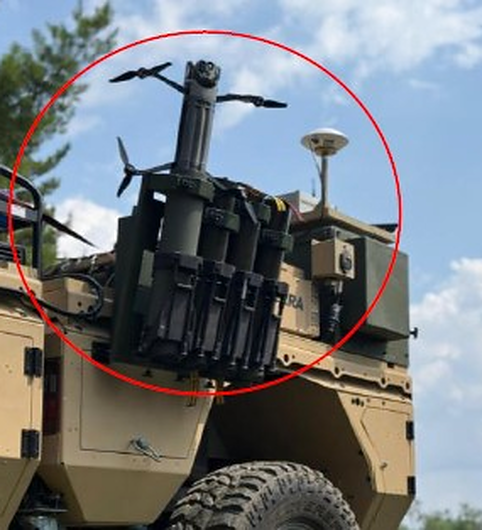 Canister launched munition system – Mjolnir