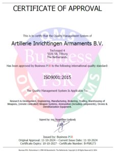 Certification